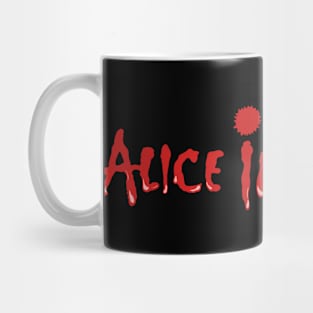 Red blod Alice in chains Mug